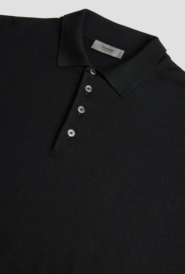 Polo in pura lana pettinata ESSENTIAL - Ferrante | img vers.1300x/