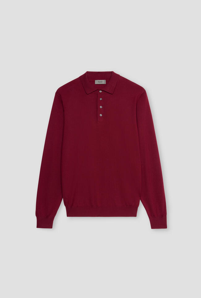 Polo in pura lana pettinata ESSENTIAL - Ferrante | img vers.1300x/