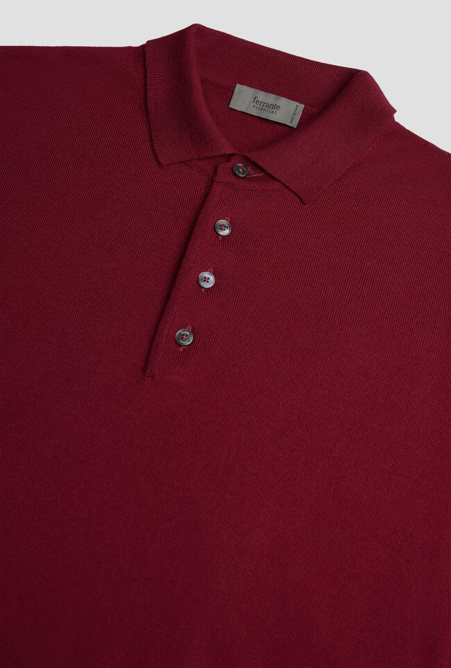 Polo in pura lana pettinata ESSENTIAL - Ferrante | img vers.1300x/