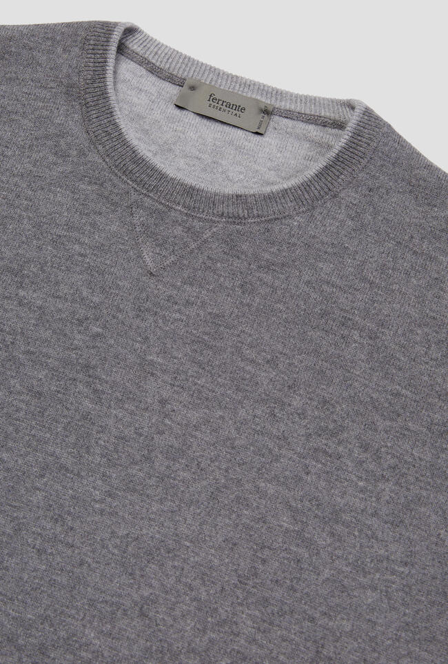 Felpa in maglia in pura lana ESSENTIAL - Ferrante | img vers.1300x/