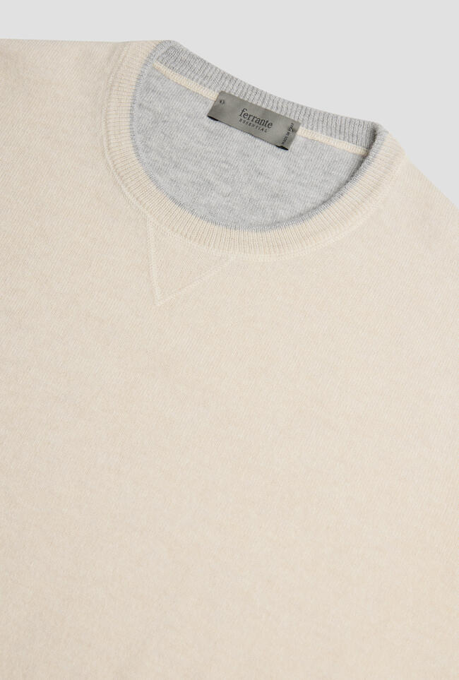 Felpa in maglia in pura lana ESSENTIAL - Ferrante | img vers.1300x/