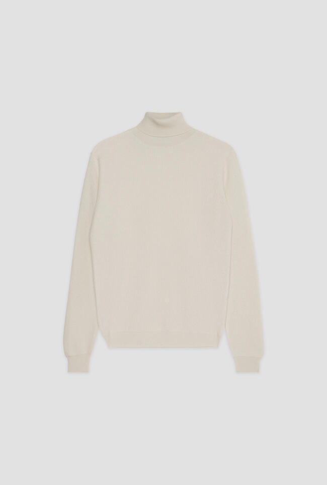 Dolcevita in maglia inglese lana e cashmere ROYAL RED - Ferrante | img vers.1300x/