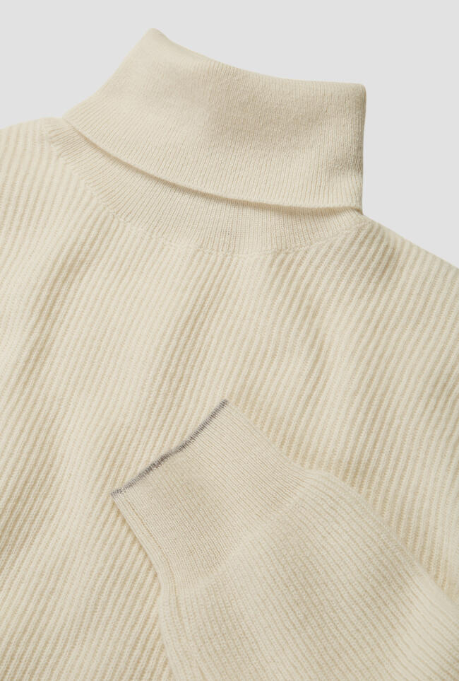 Dolcevita in maglia inglese lana e cashmere ROYAL RED - Ferrante | img vers.1300x/