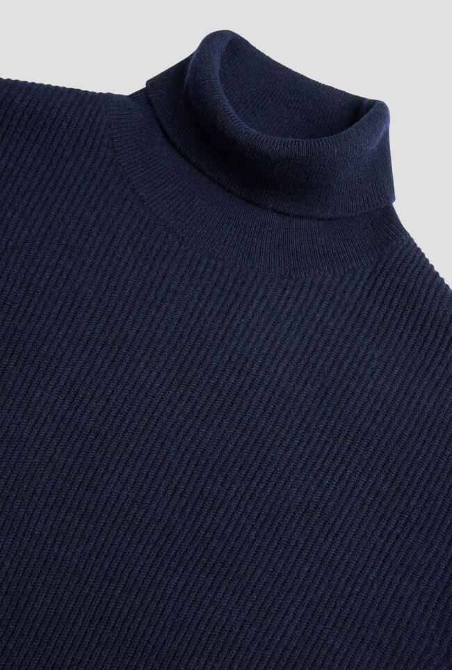 Dolcevita in maglia inglese lana e cashmere ROYAL RED - Ferrante | img vers.1300x/