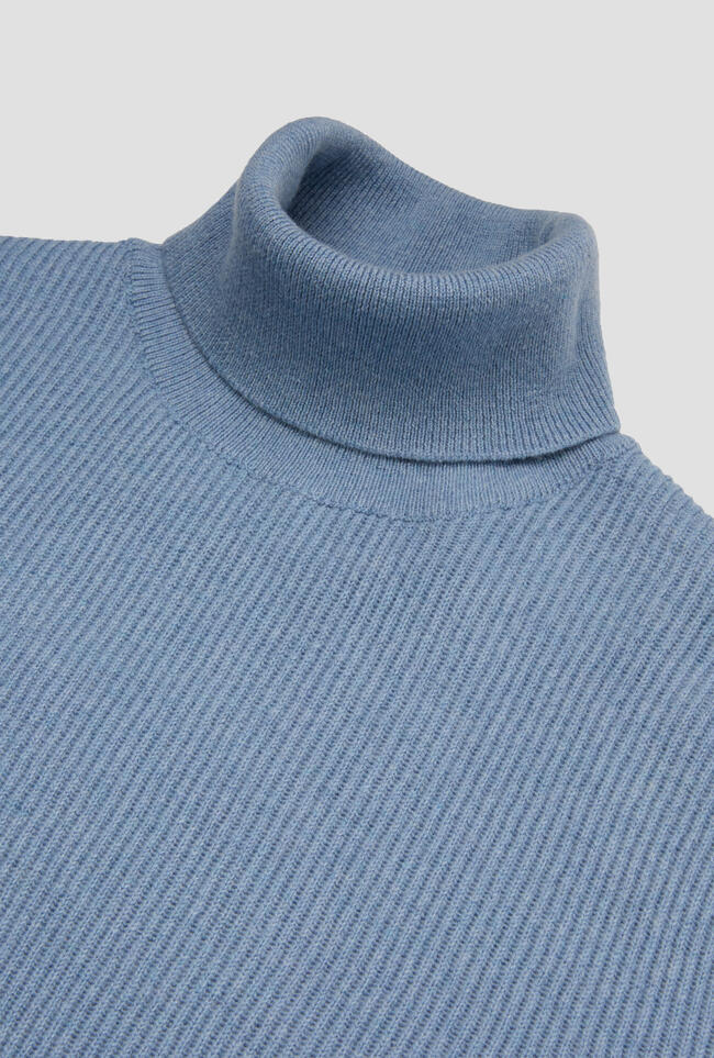 Dolcevita in maglia inglese lana e cashmere ROYAL RED - Ferrante | img vers.1300x/