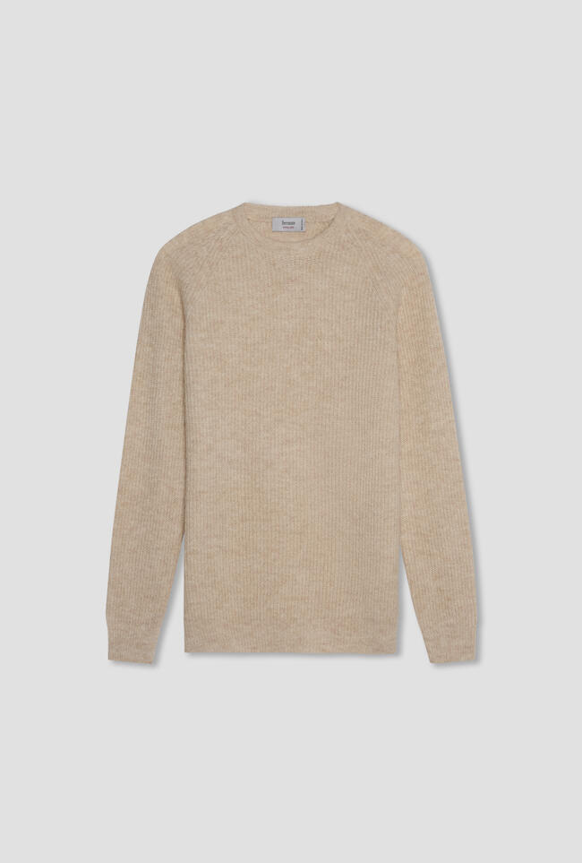 Girocollo raglan in maglia inglese ROYAL RED - Ferrante | img vers.1300x/