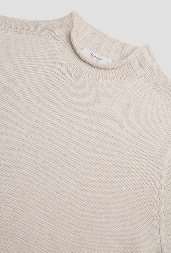 Lupetto in lana e cashmere ROYAL RED - Ferrante | img vers.1300x/