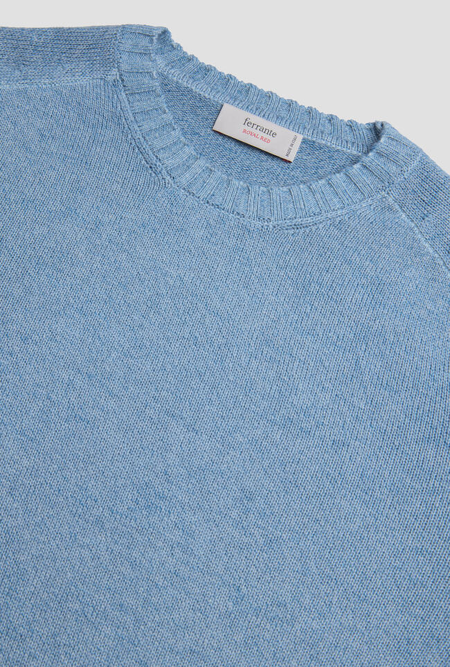 Girocollo tinto in capo nobile ROYAL RED - Ferrante | img vers.1300x/