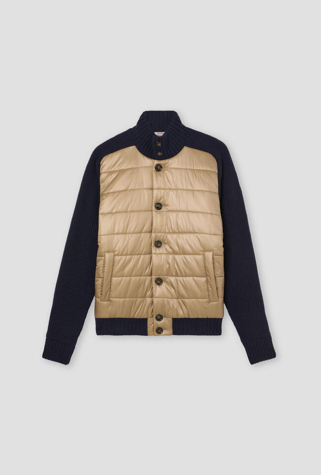 Giubbino imbottito con maniche e dettagli in maglia ROYAL RED - Ferrante | img vers.1300x/