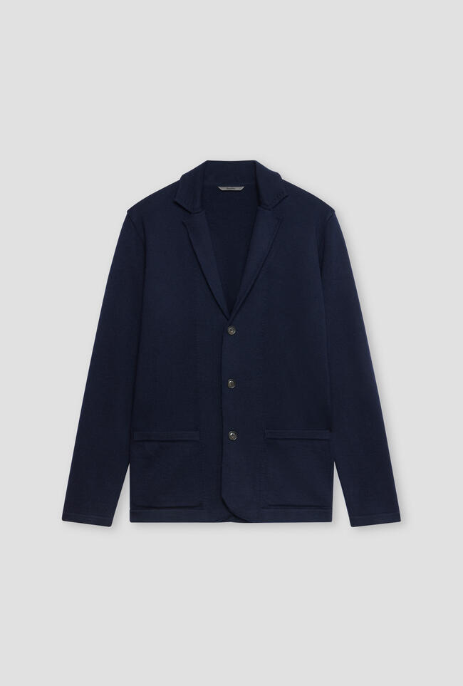 Giacca in maglia in pura lana MAIN - Ferrante | img vers.1300x/