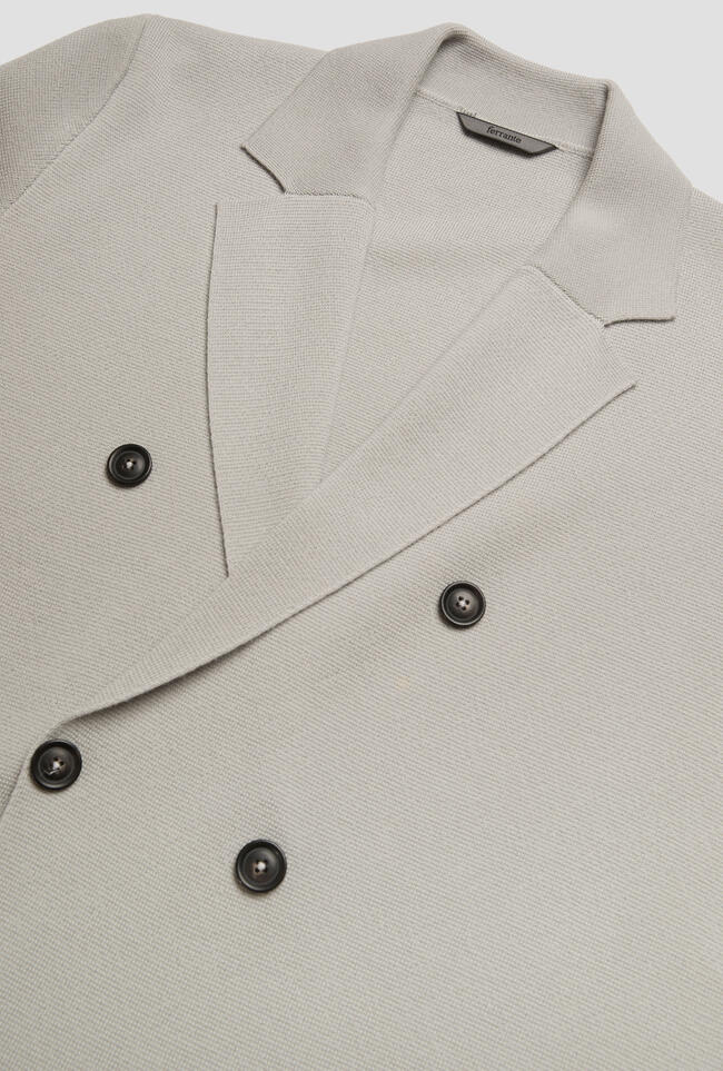 Giacca in maglia doppiopetto MAIN - Ferrante | img vers.1300x/