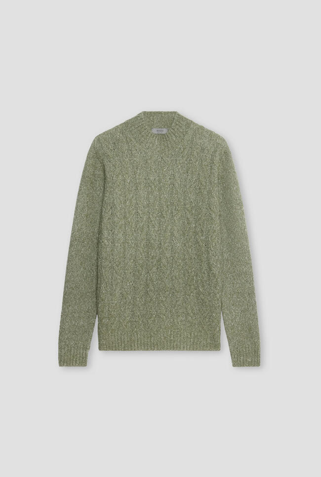 Mezzocollo a treccia moulinè MAIN - Ferrante | img vers.1300x/