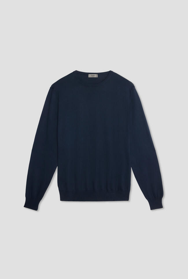 Girocollo in puro cotone ESSENTIAL - Ferrante | img vers.1300x/