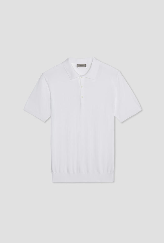 Polo tinta in puro cotone ESSENTIAL - Ferrante | img vers.1300x/