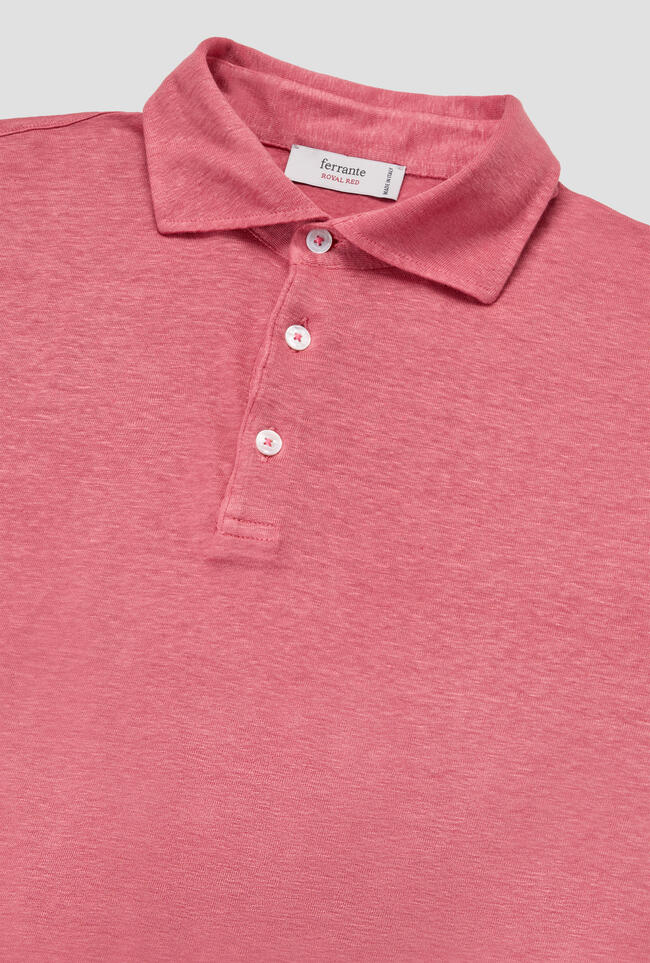 Polo Jersey Linoflex ROYAL RED - Ferrante | img vers.1300x/