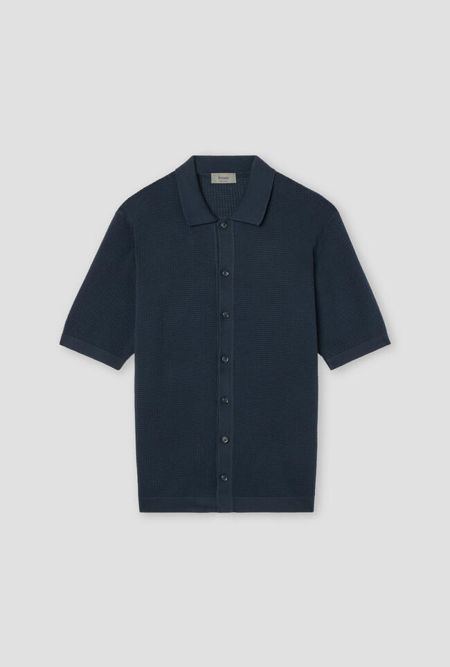 Camicia mezza manica in puro cotone MAIN - Ferrante | img vers.1300x/