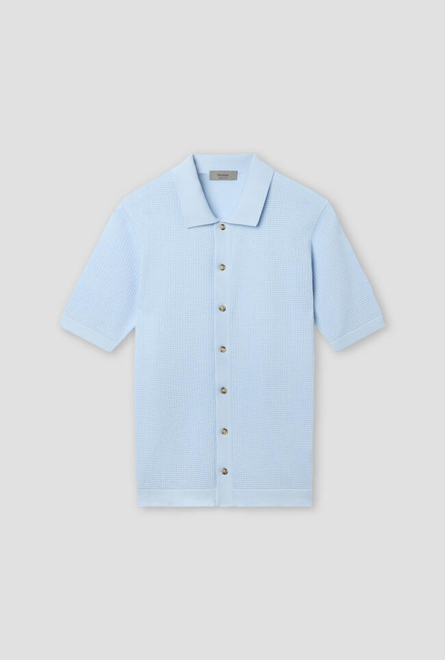 Camicia mezza manica in puro cotone MAIN - Ferrante | img vers.1300x/