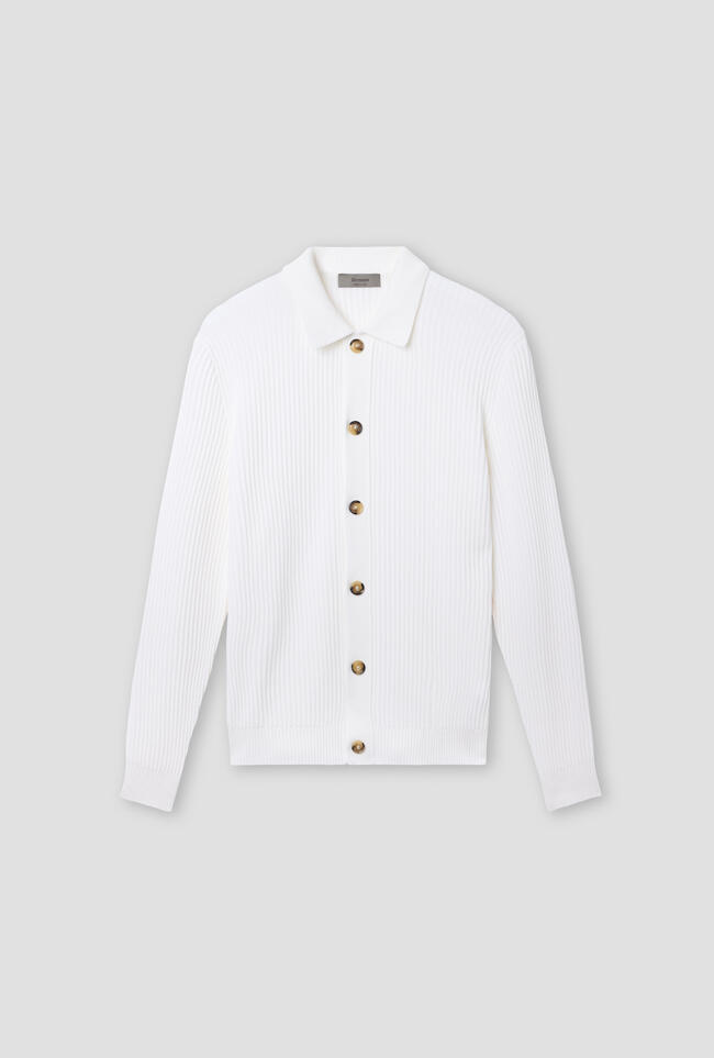Giacca camicia tinta in puro cotone MAIN - Ferrante | img vers.1300x/