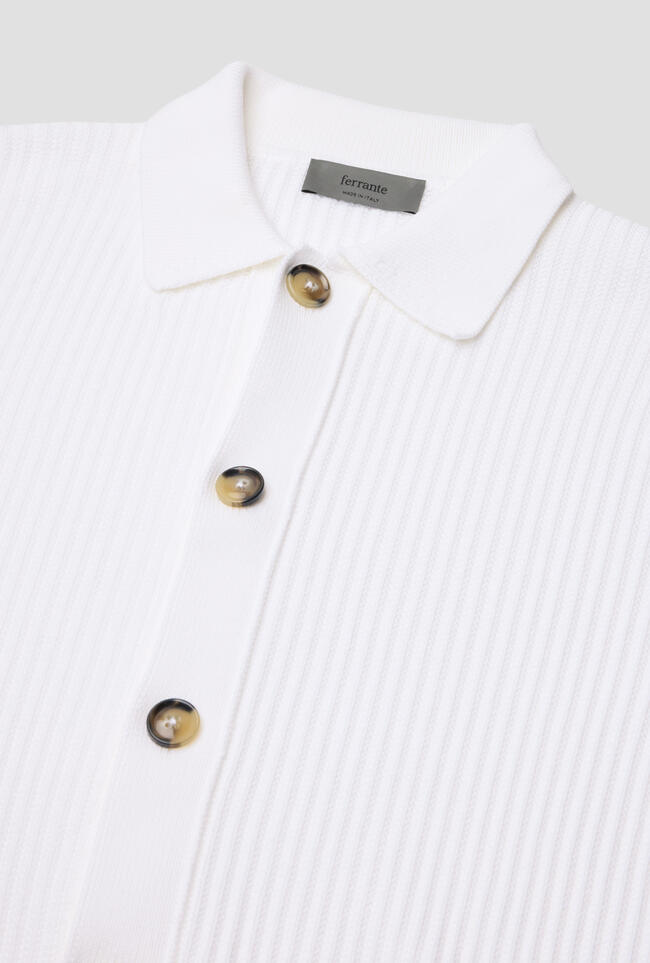 Giacca camicia tinta in puro cotone MAIN - Ferrante | img vers.1300x/
