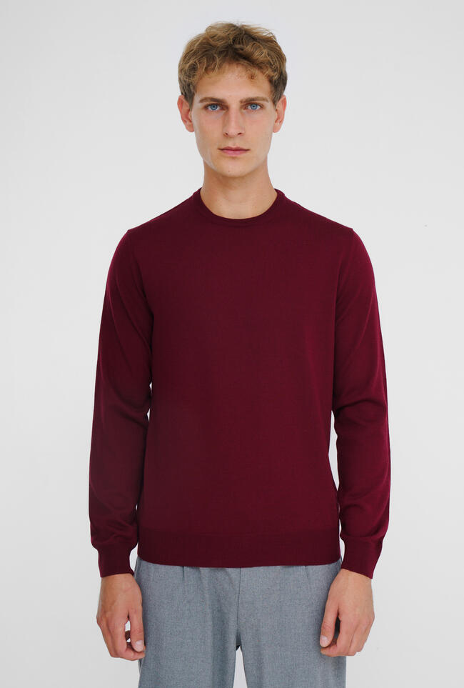 Girocollo in lana pettinata ESSENTIAL - Ferrante | img vers.1300x/