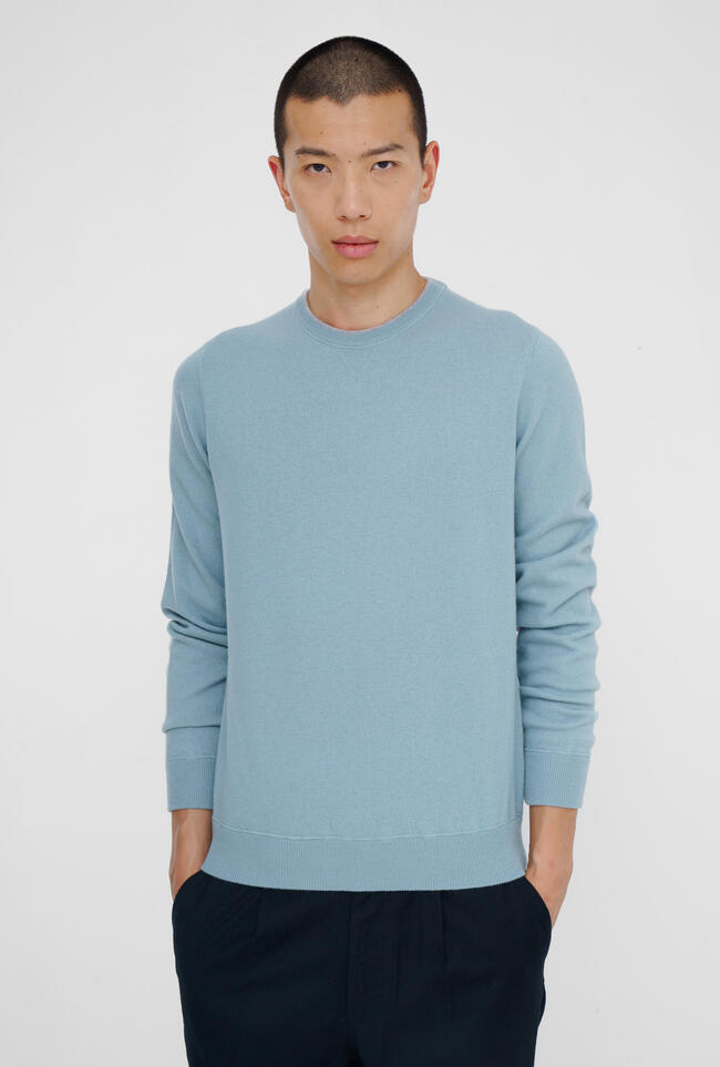 Felpa in maglia in pura lana ESSENTIAL - Ferrante | img vers.1300x/