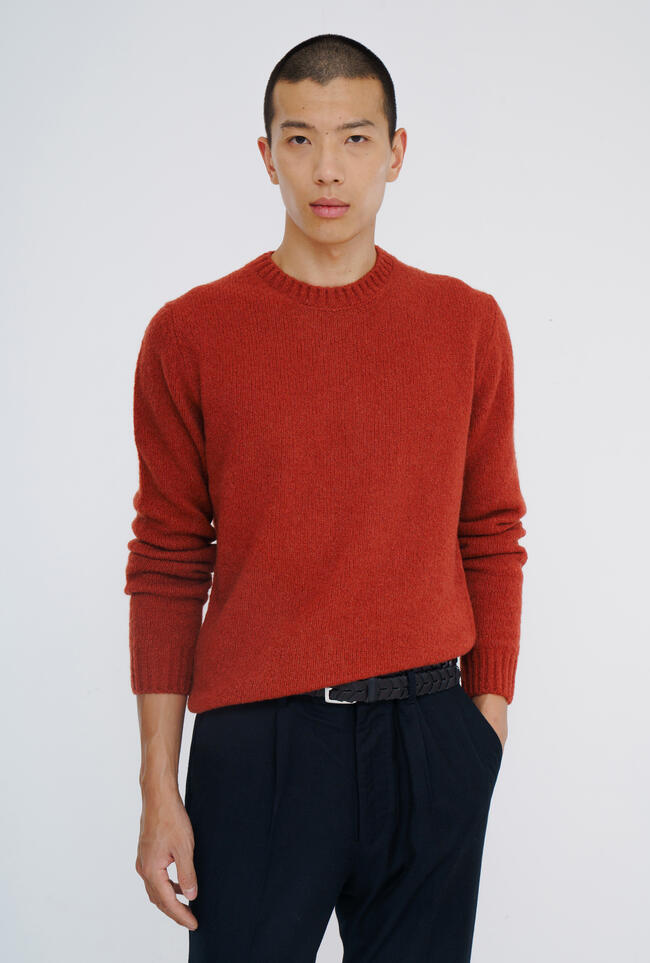 Girocollo bouclè ROYAL RED - Ferrante | img vers.1300x/