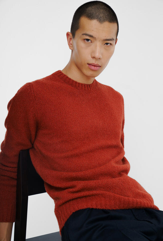 Girocollo bouclè ROYAL RED - Ferrante | img vers.1300x/