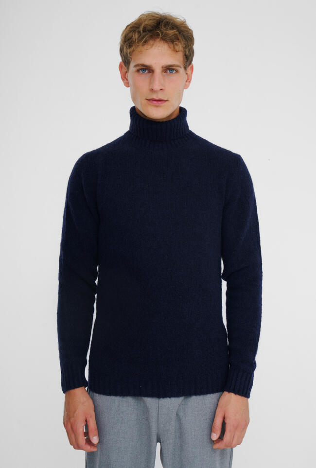 Dolcevita in cashmere malfilè ROYAL RED - Ferrante | img vers.1300x/