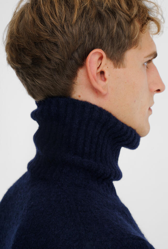 Dolcevita in cashmere malfilè ROYAL RED - Ferrante | img vers.1300x/