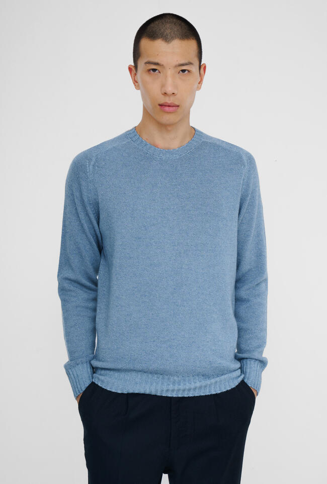 Girocollo tinto in capo nobile ROYAL RED - Ferrante | img vers.1300x/