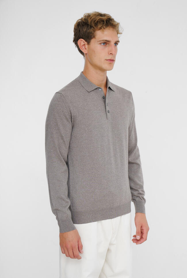 Polo in pura lana pettinata ESSENTIAL - Ferrante | img vers.1300x/