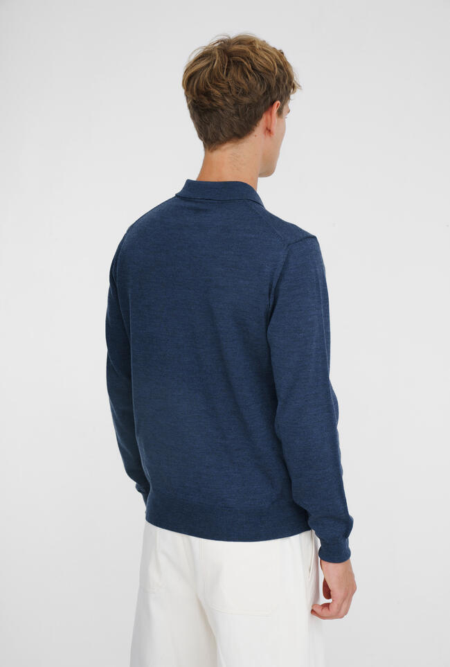 Polo in pura lana pettinata ESSENTIAL - Ferrante | img vers.1300x/