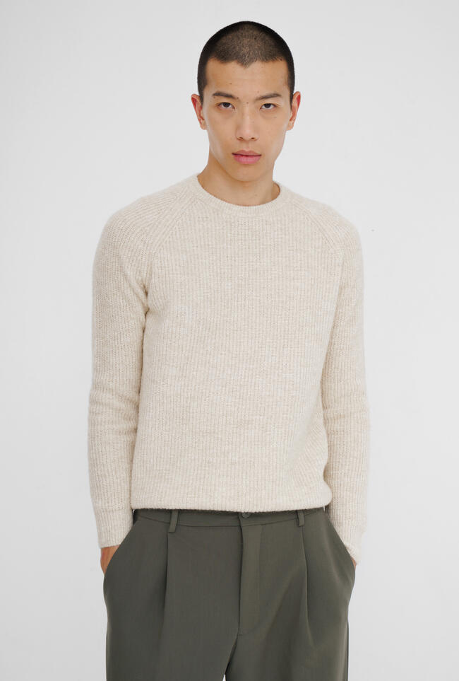 Girocollo raglan in maglia inglese ROYAL RED - Ferrante | img vers.1300x/