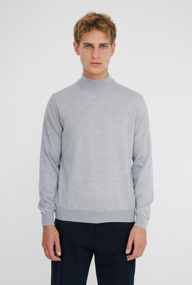 Mezzocollo in lana pettinata ESSENTIAL - Ferrante | img vers.1300x/