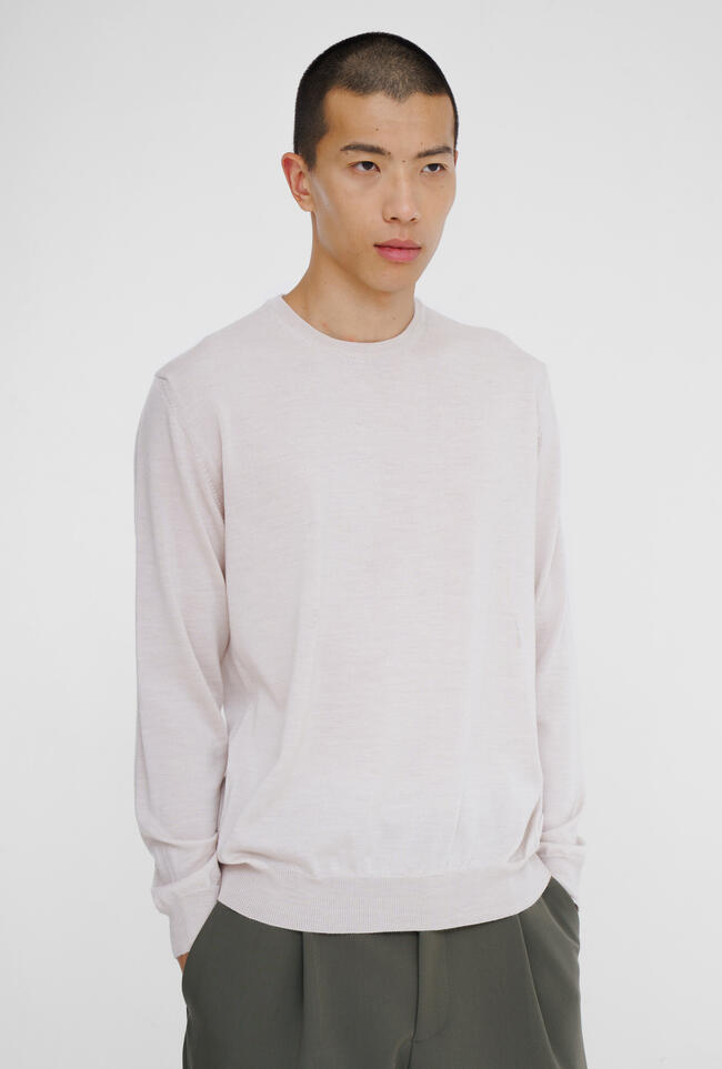 Girocollo in lana pettinata ESSENTIAL - Ferrante | img vers.1300x/