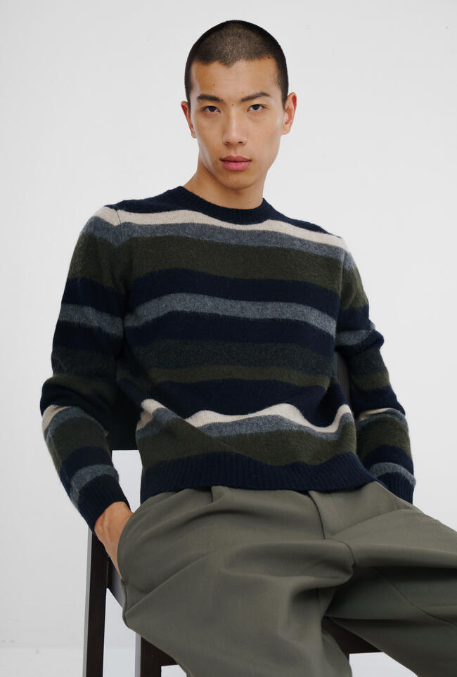 Girocollo in lana garzata MAIN - Ferrante | img vers.1300x/