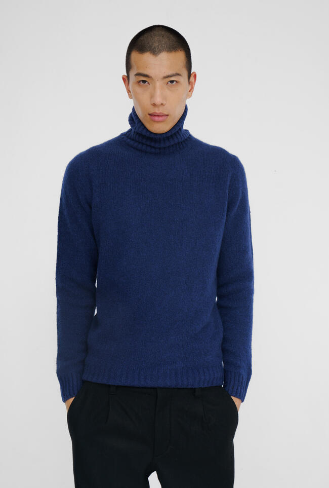 Dolcevita in cashmere malfilè ROYAL RED - Ferrante | img vers.1300x/