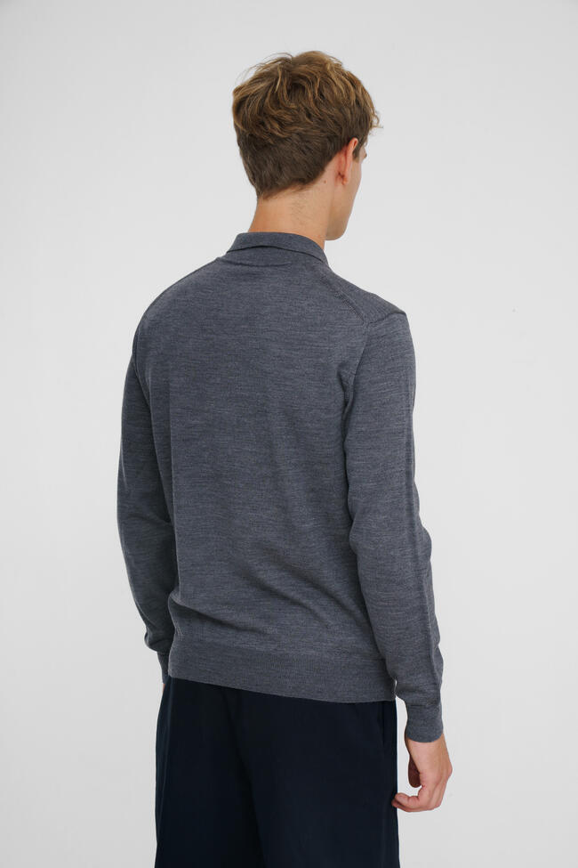 Polo in pura lana pettinata ESSENTIAL - Ferrante | img vers.1300x/