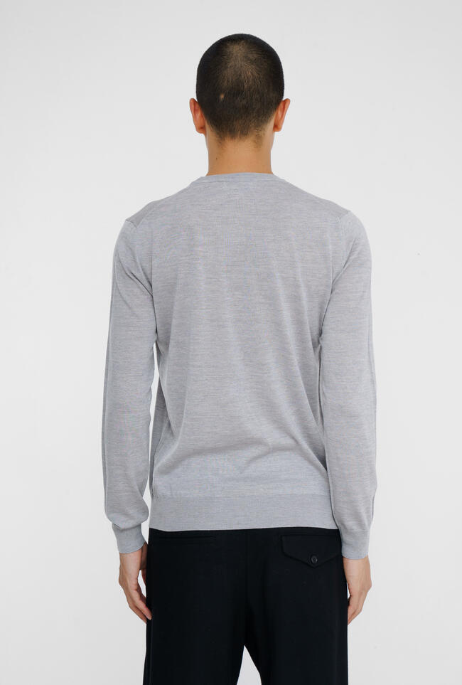 Girocollo in pura lana extralight ROYAL RED - Ferrante | img vers.1300x/