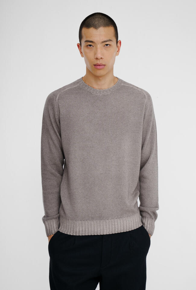 Girocollo tinto in capo nobile ROYAL RED - Ferrante | img vers.1300x/