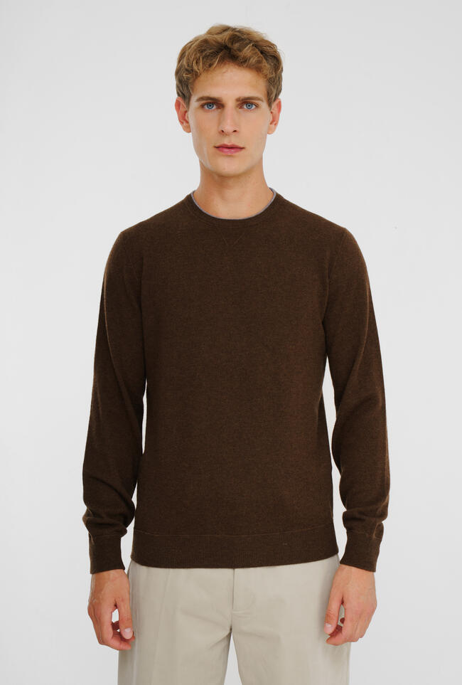 Felpa in maglia in pura lana ESSENTIAL - Ferrante | img vers.1300x/