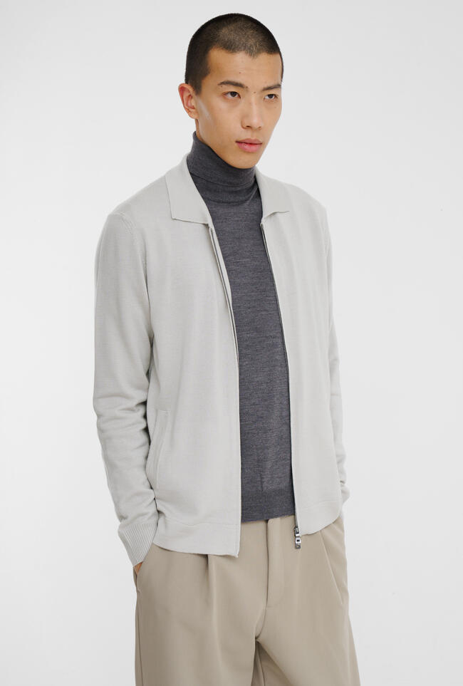 Giacca camicia in lana merino MAIN - Ferrante | img vers.1300x/