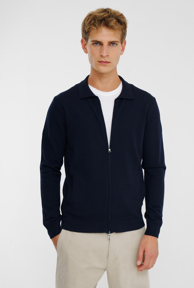 Giacca camicia in lana merino MAIN - Ferrante | img vers.1300x/