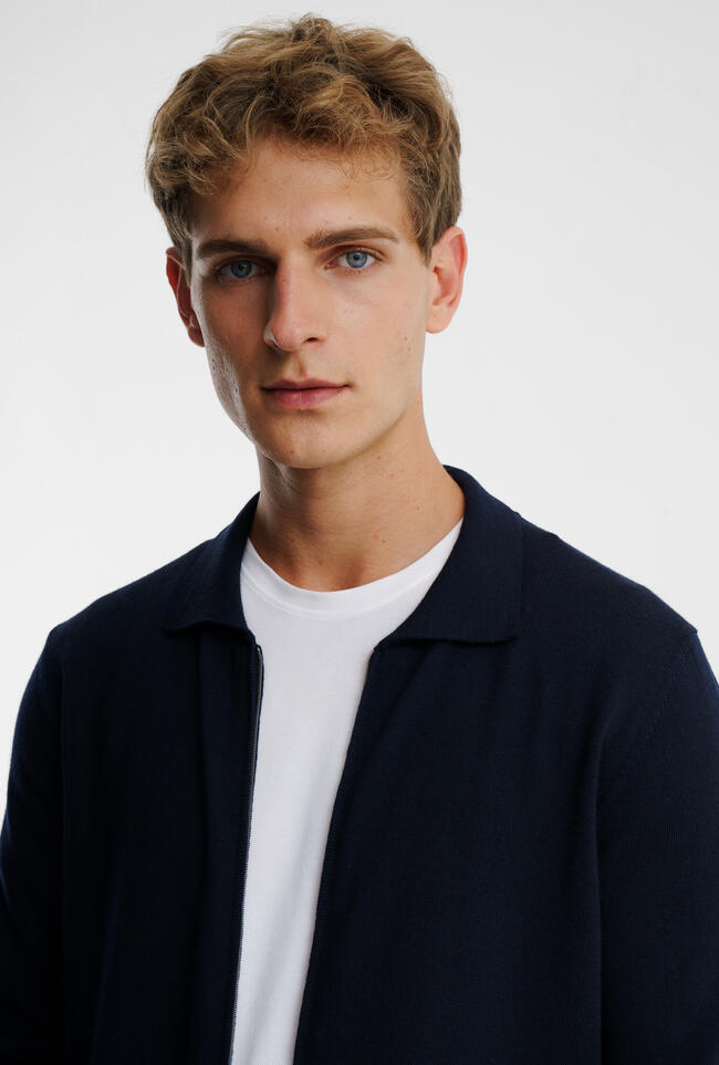 Giacca camicia in lana merino MAIN - Ferrante | img vers.1300x/