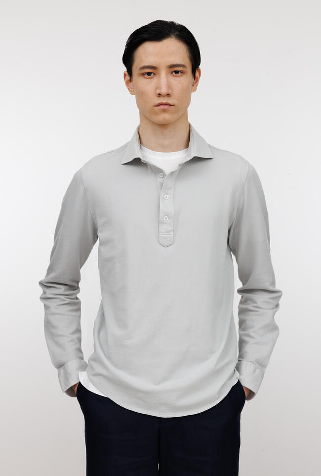 Polo Filo Scozia tinta delavè ROYAL RED - Ferrante | img vers.1300x/