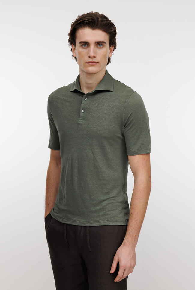 Polo Jersey Linoflex ROYAL RED - Ferrante | img vers.1300x/