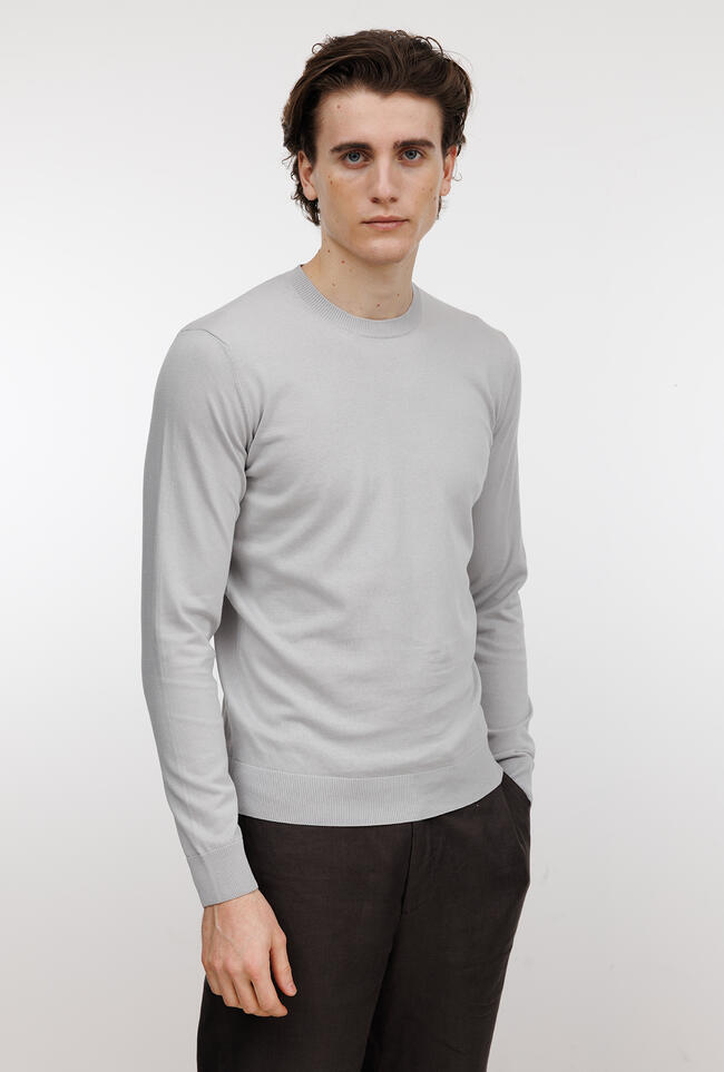 Girocollo in puro cotone ESSENTIAL - Ferrante | img vers.1300x/