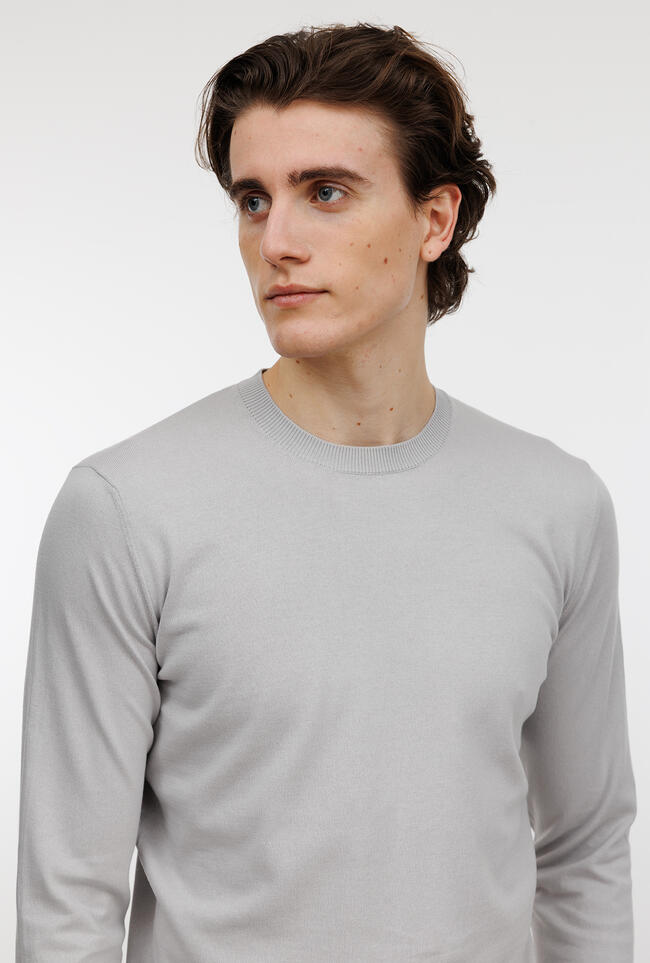Girocollo in puro cotone ESSENTIAL - Ferrante | img vers.1300x/