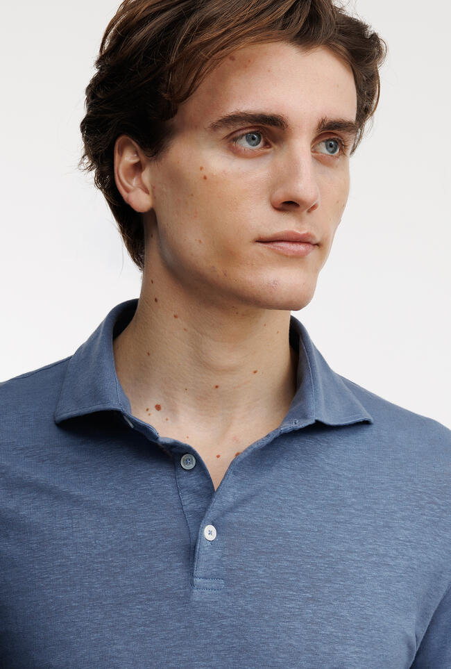 Polo Jersey Linoflex ROYAL RED - Ferrante | img vers.1300x/
