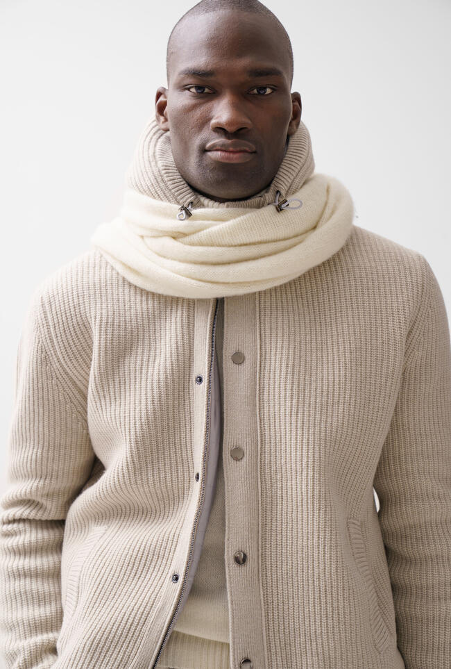 Giubbino in maglia imbottito ROYAL RED - Ferrante | img vers.1300x/